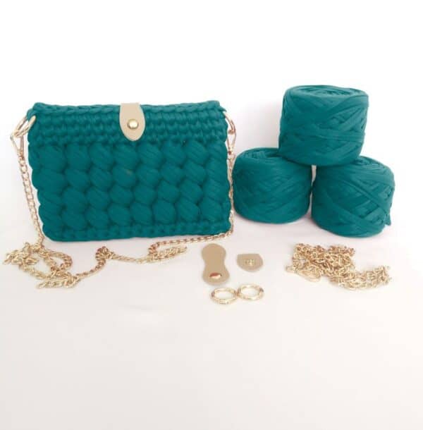 Kit Básico Bolso Inara Verde Botella