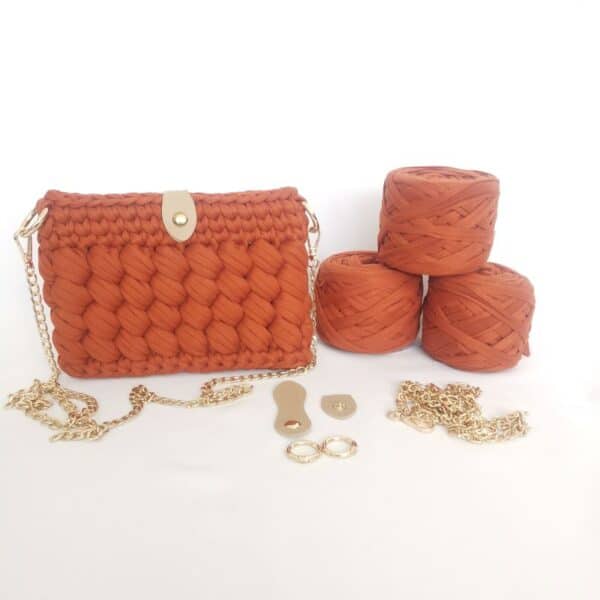 Kit Básico Bolso Inara Terracota