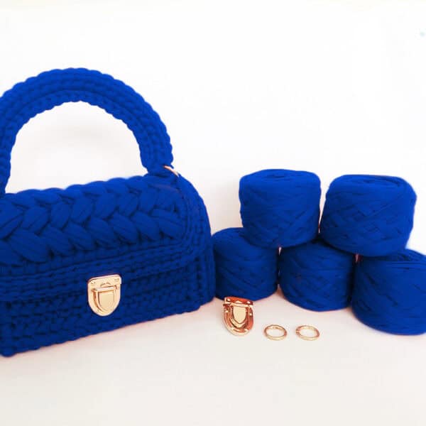 Kit Básico Bolso Siena Azul Rey