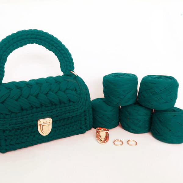 Kit Básico Bolso Siena Verde Botella